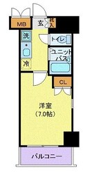 グランシャルム川崎の物件間取画像